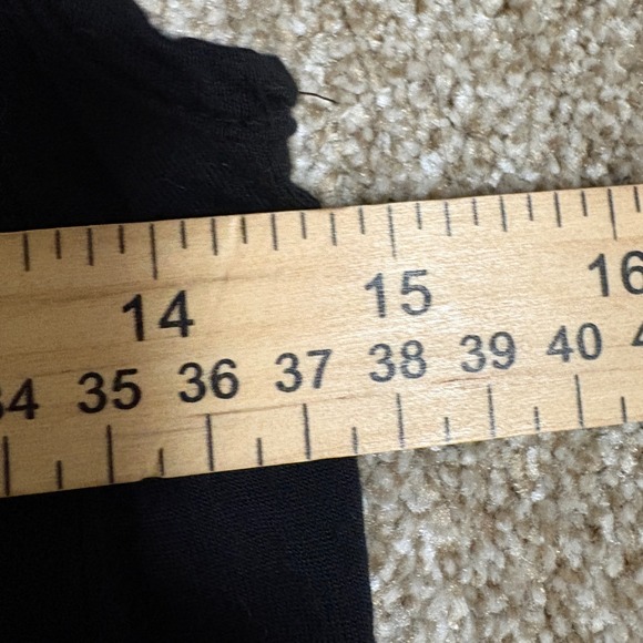 Womens M Mini Dress Black Y2K Whimsygoth Vamp Witchy Fairy Grunge Minimalist - Picture 5 of 7